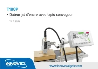 Dateur jet d'encre avec tapis convoyeur