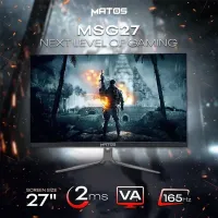 MONITEUR MATOS MSG27 27' FHD 165HZ