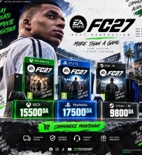 ألعاب-فيديو-fifa-fc27-xbox-one-series-xs-ps4-ps5-pc-origin-key-بجاية-البليدة-الأخضرية-تلمسان-تيزي-وزو-الجزائر