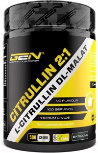 L- Citrullin DL-Malat 2:1 - 500g 100% BOOSTER 