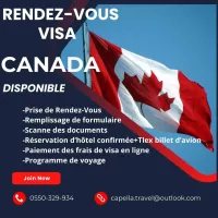 VISA CANADA & UK ANGLETERRE & RDV FRANCE