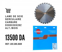 outillage-professionnel-lame-carbure-de-scie-circulaire-debit-d-300-x-al-30-mm-28-dents-alt-anti-recul-a-bois-leman-birkhadem-alger-algerie