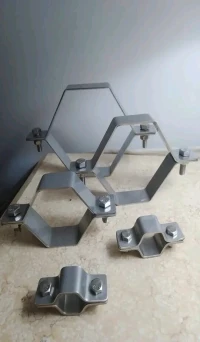 Fabrication des colliers hexagonale en inox tout les diamètre 