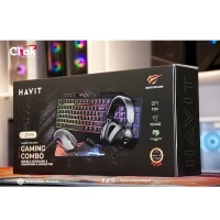 COMBO 4 IN 1 HAVIT KB4236CM RGB CLAVIER SOURIS CASQUE TAPIS