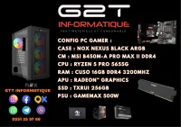 CONFIG PC GAMER RYZEN 5 PRO 5655G/16G/RADEON
