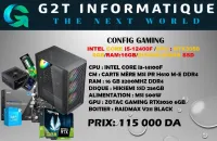 CONFIG GAMING:I3-14100F/RTX3050 6GB/16GB/256GB SSD/BOITIER RAIDMAX