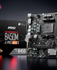 CARTE MERE MSI B450M-A PRO MAX II