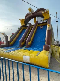 Toboggan gonflable 