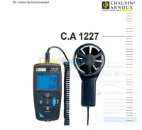 Thermo-Anémomètre C.A 1227 CHAUVIN ARNOUX (français)