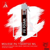 MOUSSE EXPANSIVE POLYURÉTHANE TIGER 750ML