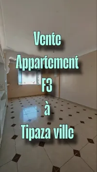 Vente Appartement F3 Tipaza Tipaza