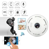 CAMERA DE SURVEILLANCE HD 360  WIFI ( V 380 )