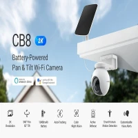 CAMERA SURVEILLANCE EZVIZ CS-HB8 4MP OUTDOOR 360 DEGREE BATTERIE 210 JOURS