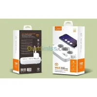 Ldnio Multiprise Wifi Intelligent - 3 ports AC universels 1 PD + 1 QC3.0 + 2 ports USB, 2500W 10A
