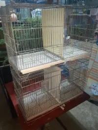 9 cages séparation grand model déjà servie 
