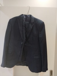 Costume zara 03 piece porter 2 fois