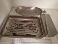 Trousse pour instruments, Plateau d'instruments, Haricot et Marteau à réflexe [ NEUFS ]