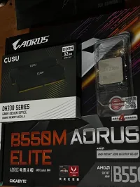 Kit ryzen 5700x b550m aorus lite 32gb ram