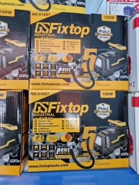 منفاخ هواء صناعي 12v+220v متعدد الاستعمالات من FixTop NO.51827