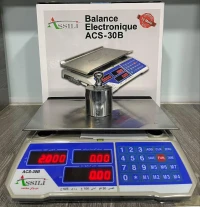 ميزان إلكتروني معتمد  Balance ASSILI 30kg