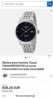 original-pour-hommes-montre-tissot-le-locle-outomatic-kouba-alger-algerie