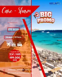 promo séjour combiné Caire Sharm El Sheikh 