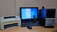 PC avec accessoires et imprimante offerte