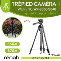 Trépied Caméra WEIFENG WF-3560/3570