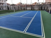 REVETEMENT SALLES SOL SPORTIF SOUPLE ,Gomme , Acrylique