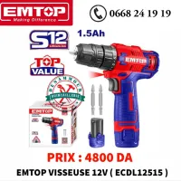 EMTOP Visseuse 12V