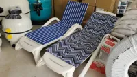 Transat chaise long piscines