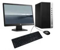 PC DE  BUREAU HP  I3 - 7 EME RAM 4GB/ DISQUE 500GB / ECRAN 19P /GRAVEUR DVD / CLAVIER /SOURIS