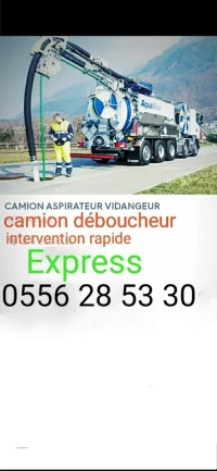 Nettoyage débouchage (déboucheur'apid)
