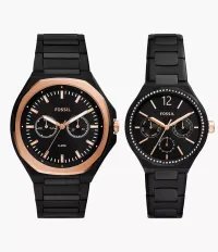 Coffret montres Fossil hommes et femmes