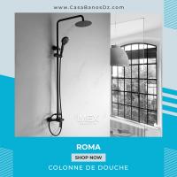 meubles-salle-de-bain-colonne-douche-noir-roma-imex-ain-naadja-alger-algerie