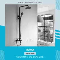 Colonne de Douche Noir ROMA IMEX