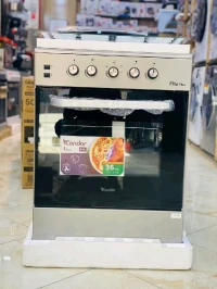 Cuisinière condor 4 feux inox pita plus ventilé 