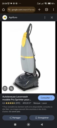 Auto laveuse lavor