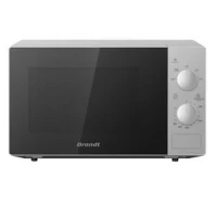 Promotion micro onde brandt 20l noir et gris 