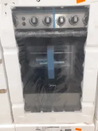 Cuisinière midea 4 feux inox 