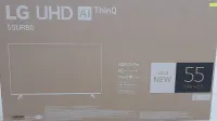Promotion téléviseur LG 55 pouces 4k smart ULtra HD Webos