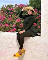 Burkini maillot hijeb بوركيني مايو حجاب صولد solde