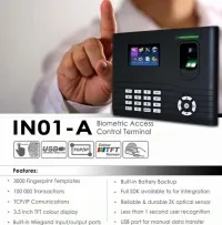 Pointeuse biométrique IN01/ID