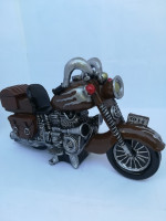 Moto Harley Davidson tirelire décoratif حصالة نقود