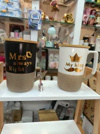 Chope Mug café au lait en céramique 