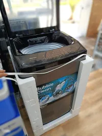 Hisense Machine à laver Top Load 14Kg 10 Prgrammes Gris Titanium