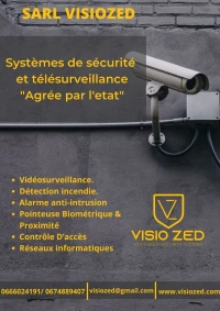 INSTALLATION CAMERA DE SURVEILLANCE -VIDÉOSURVEILLANCE- "Agrée Par L’état"