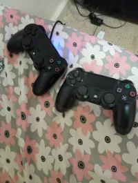 PS4 Fat (Not hacked) + two controllers 