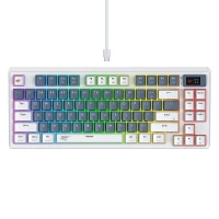 CLAVIER HAVIT MECANIQUE KB884L RED SWITCH SCREEN