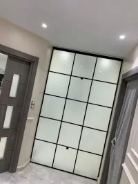 Vitrine en verre trempé 